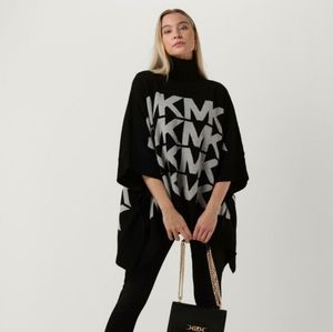 Michael Kors MK Logo Poncho Sweater